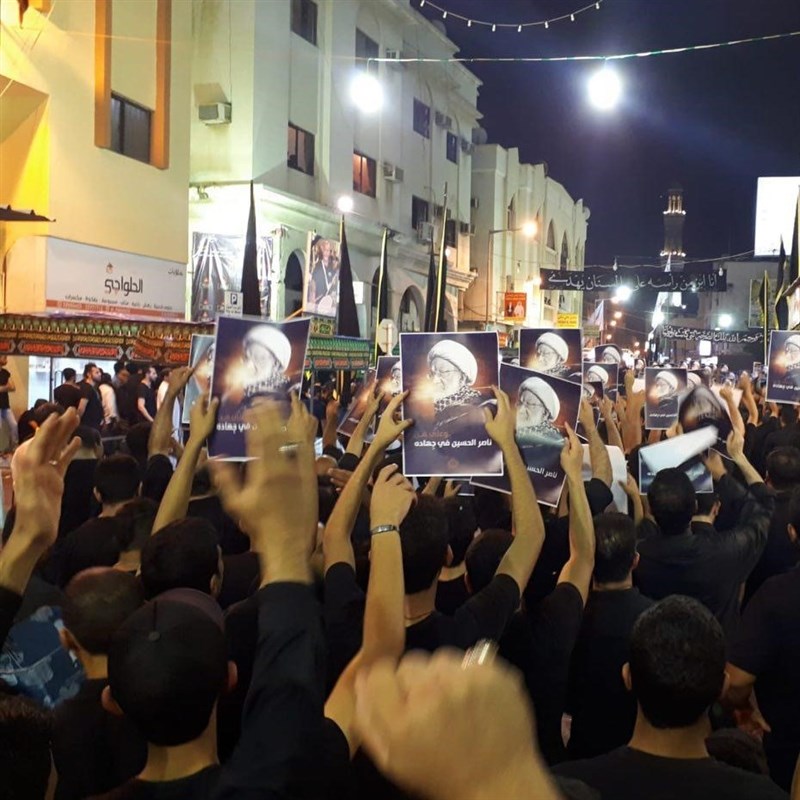 نماز بحرینی‌ها در شب عاشورا